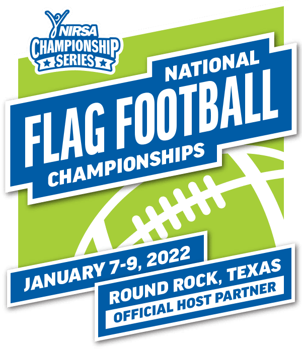 NIRSA National Flag Football Championships logo Round Rock Texas