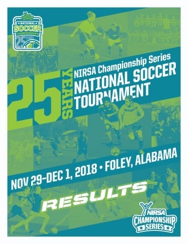 NIRSA Soccer Results Booklet