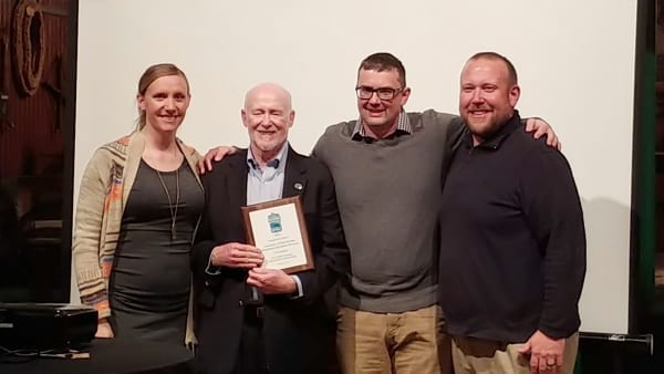 UWF Staff Accepts Appreciation Award
