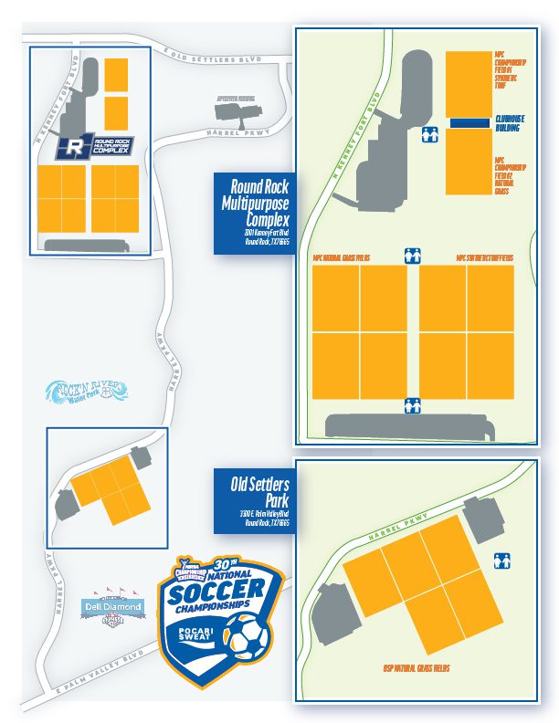 Soccer 2024 Field Map