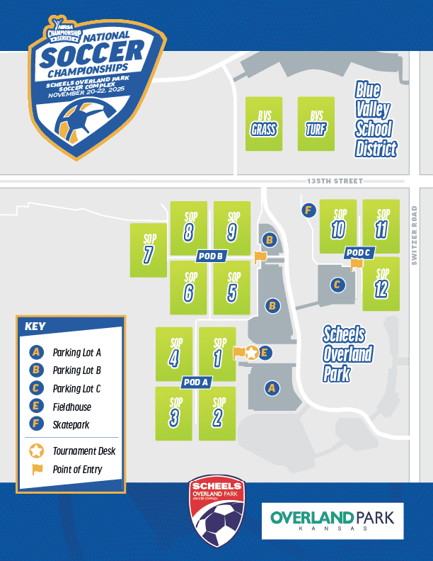 Soccer Field Map